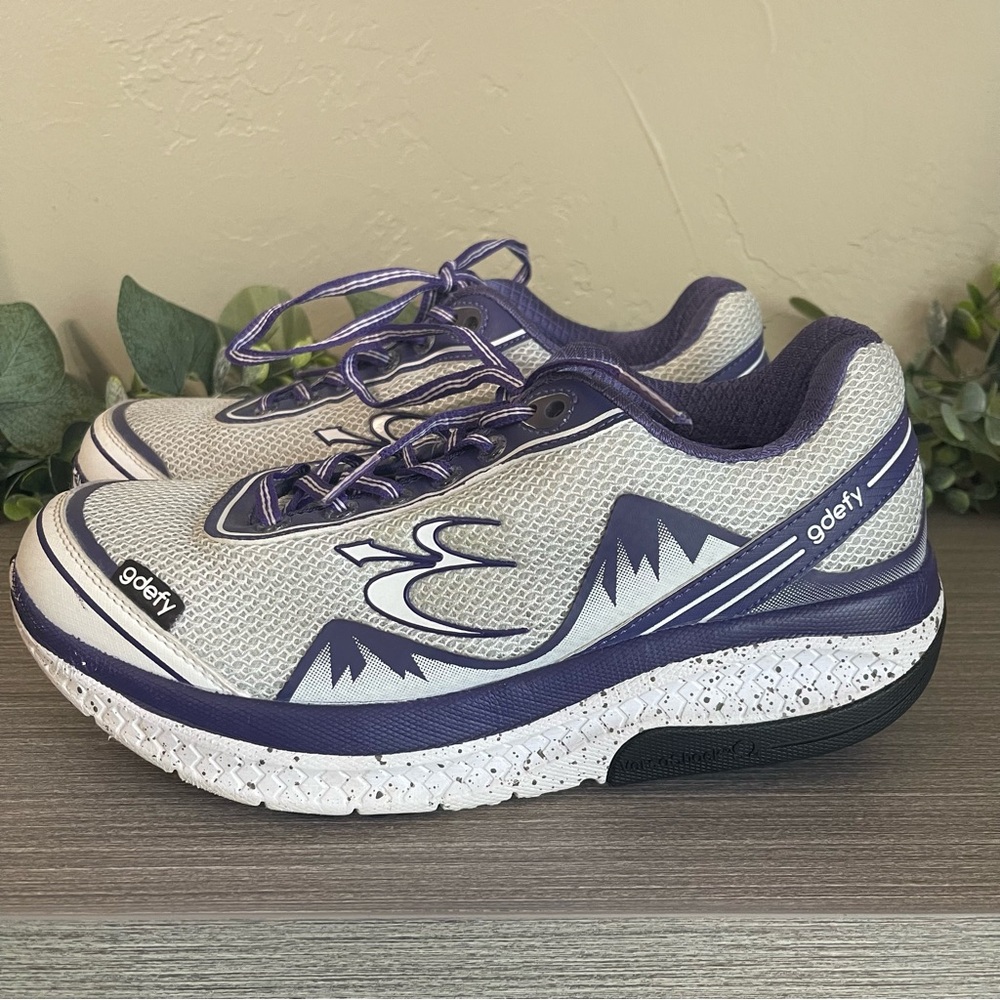 Gravity Defyer Women's G-Defy Mighty Walk Athletic Shoes‎ Size 7.5 Purple